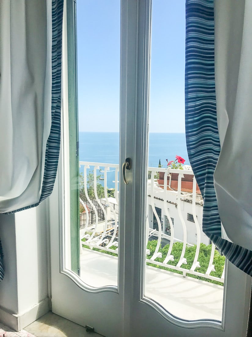 Hotel Villa Delle Palme Positano Room View