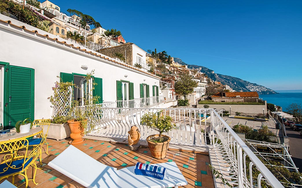 Hotel Villa Delle Palme Positano Terrace