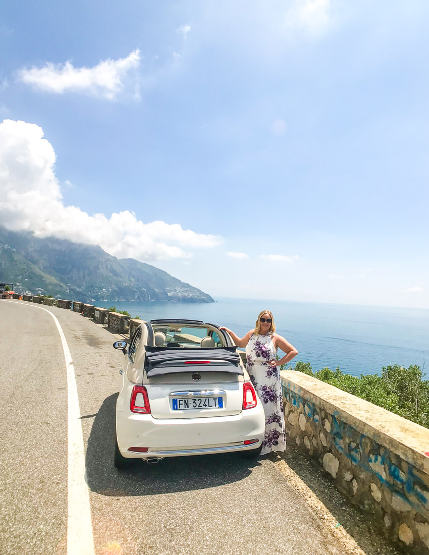 Driving the Amalfi Coast Italy