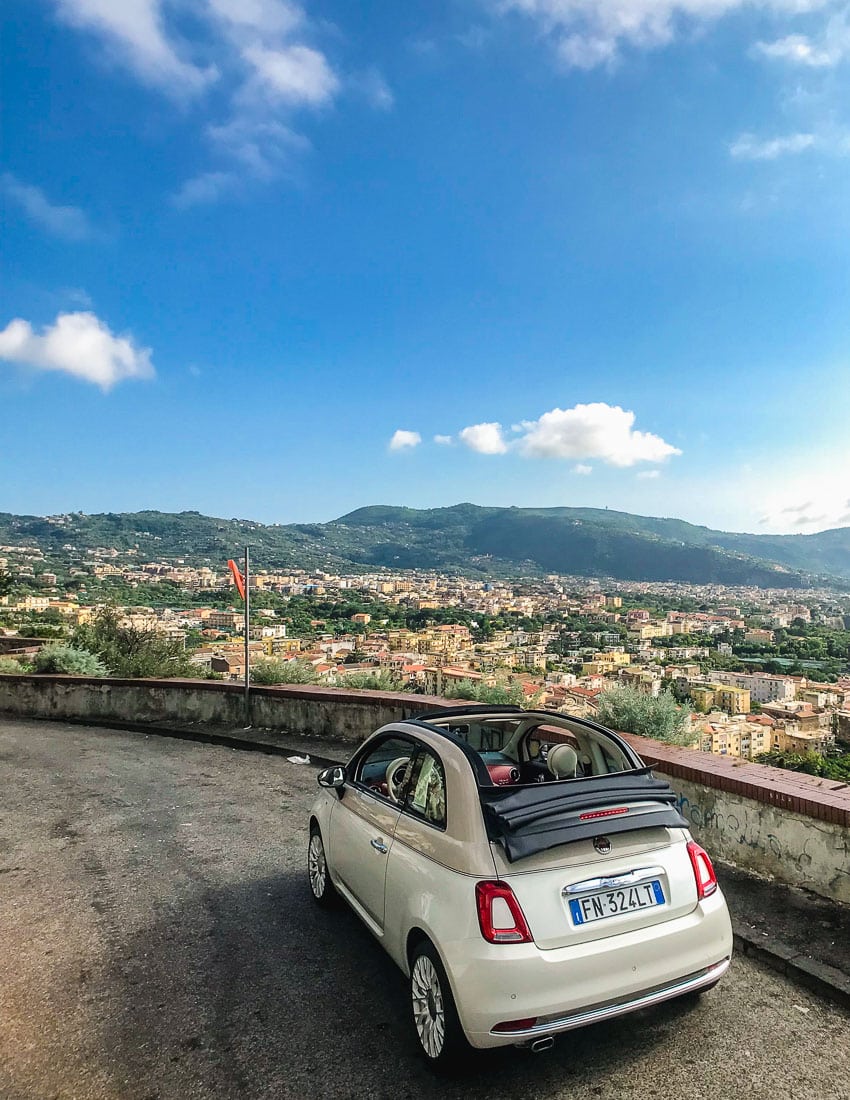 Driving the Amalfi Coast Italy