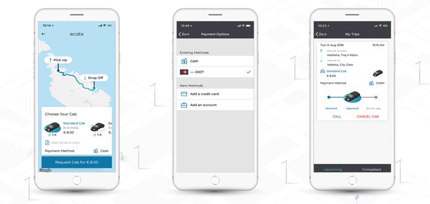 eCabs App Malta