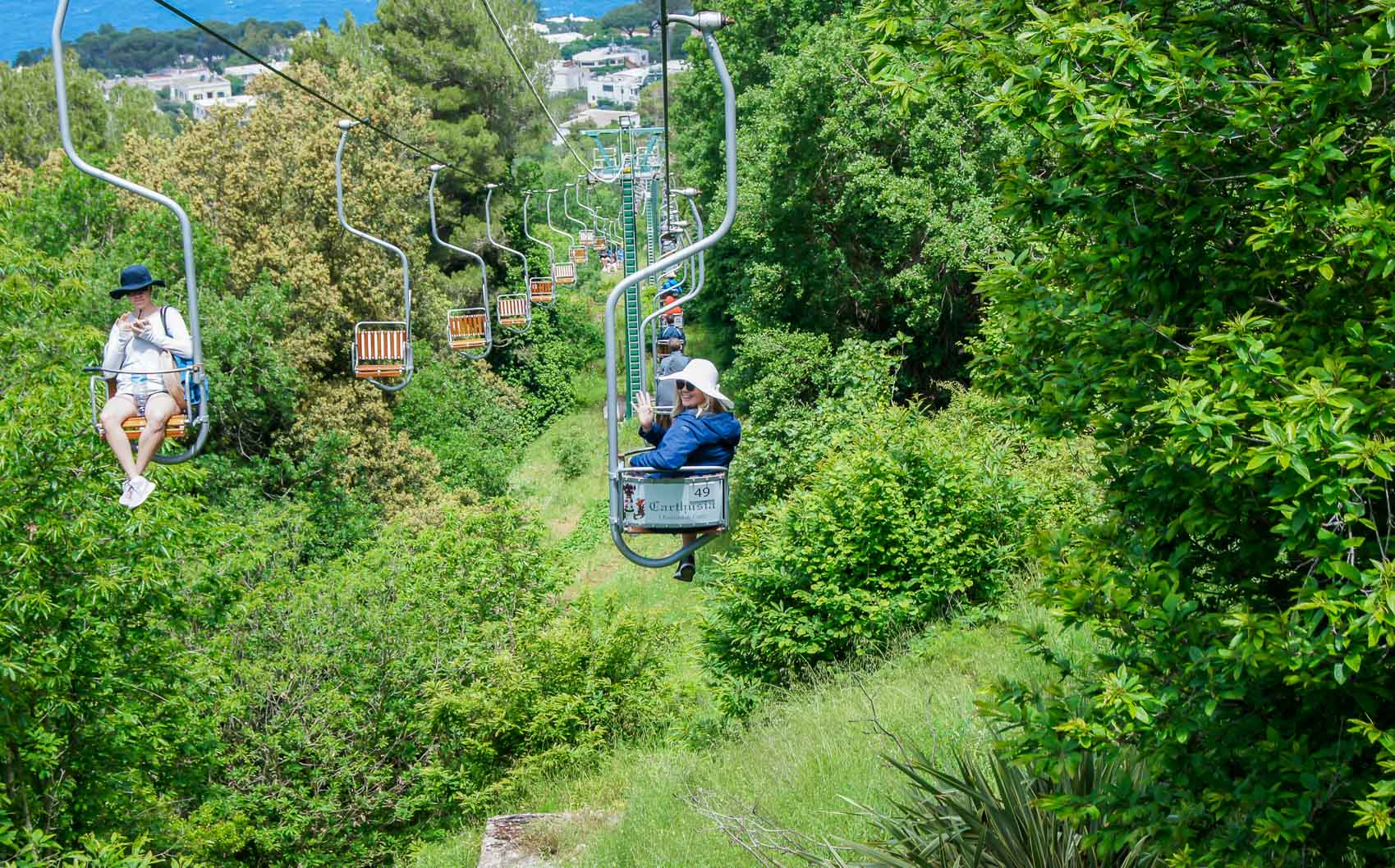 Ride the Capri Chairlift