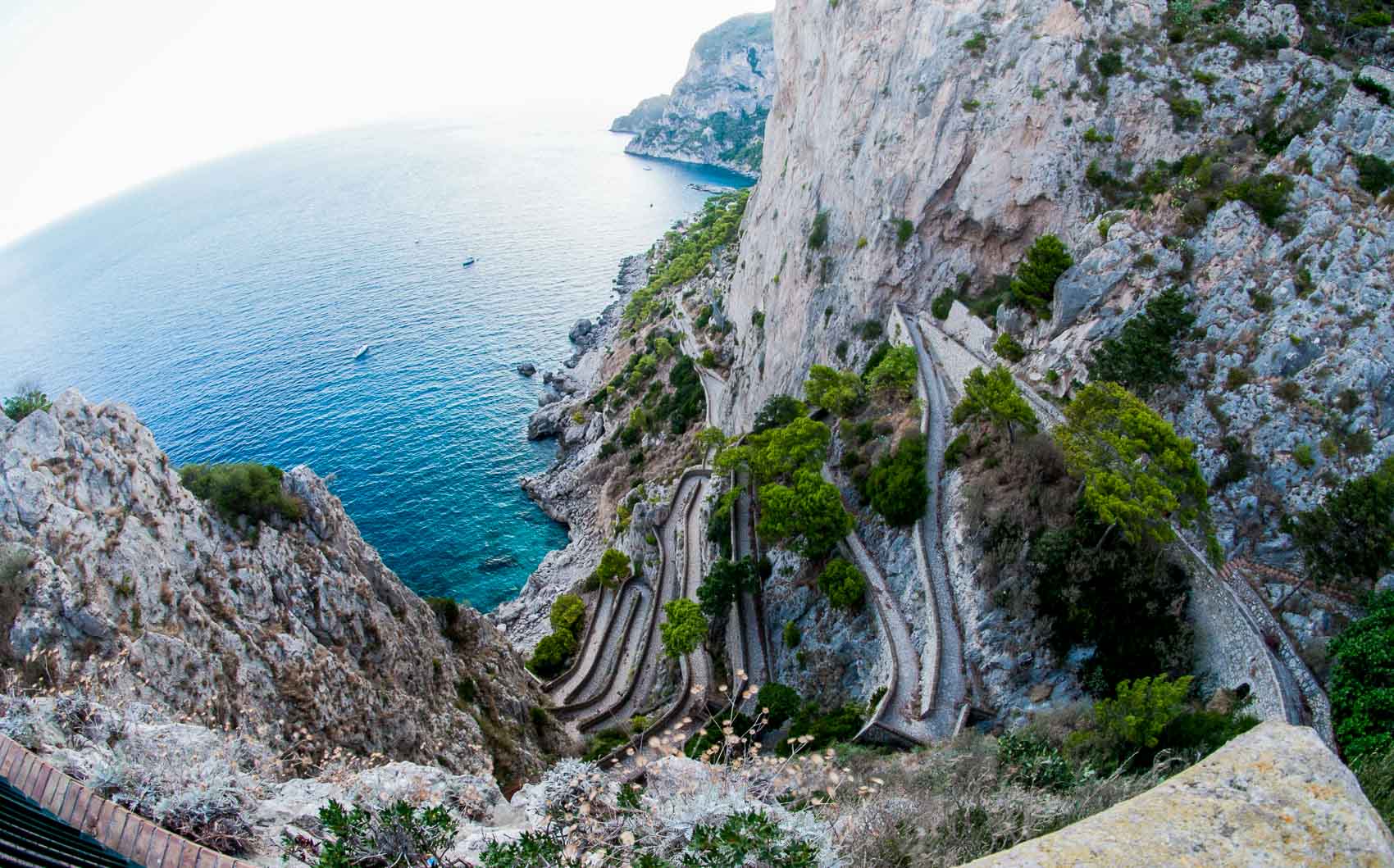 via Krupp - winding road in Capri