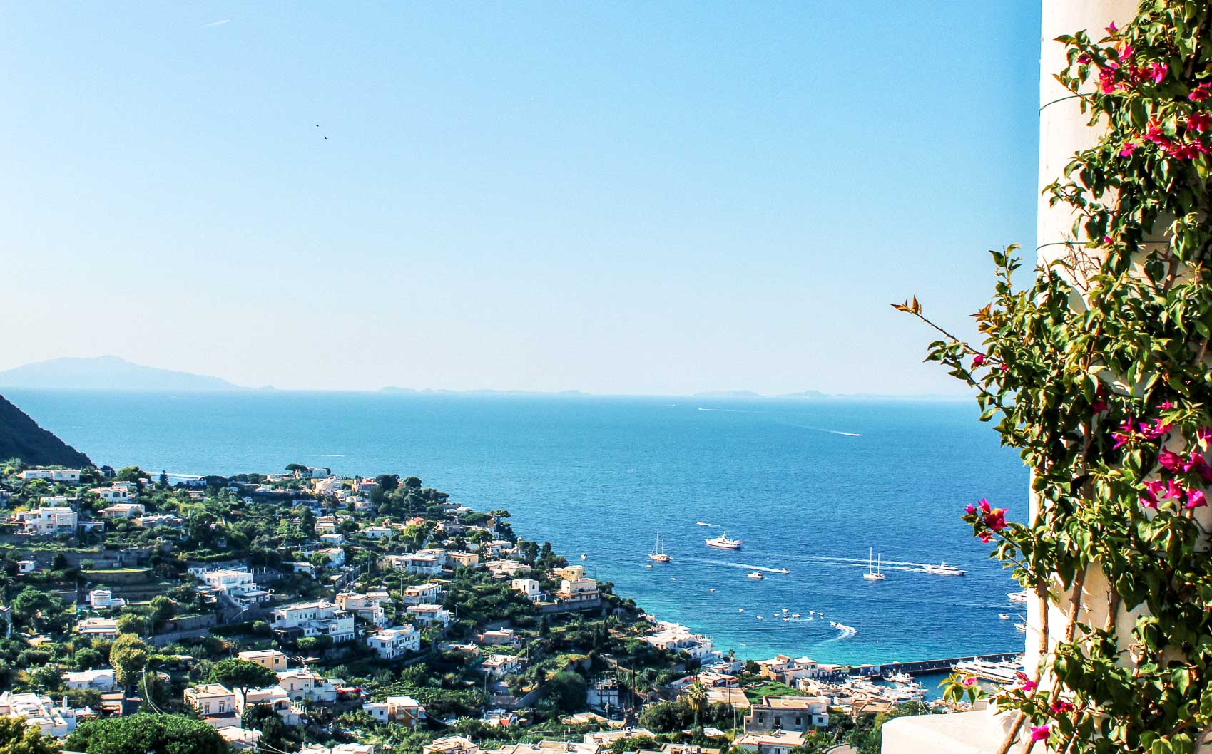 View from Villa San Michele Capri