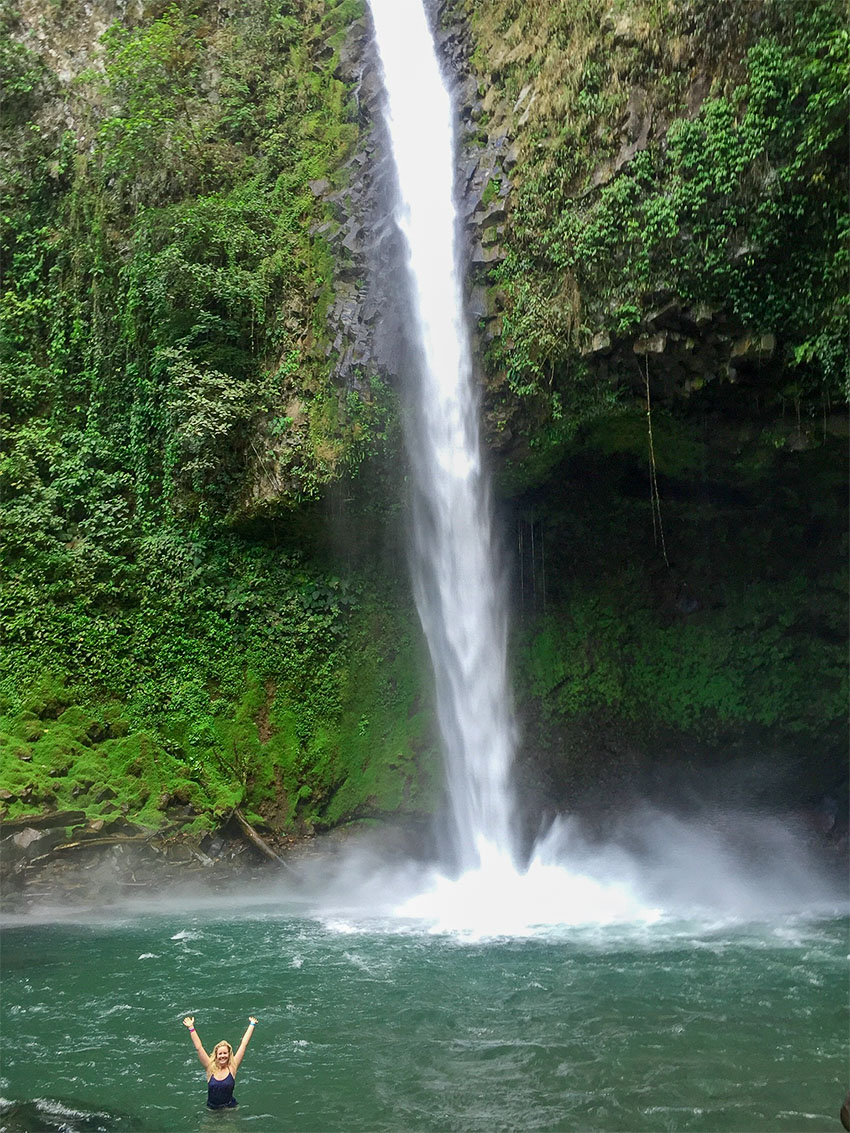 La Fortuna Waterfall Costa Rica