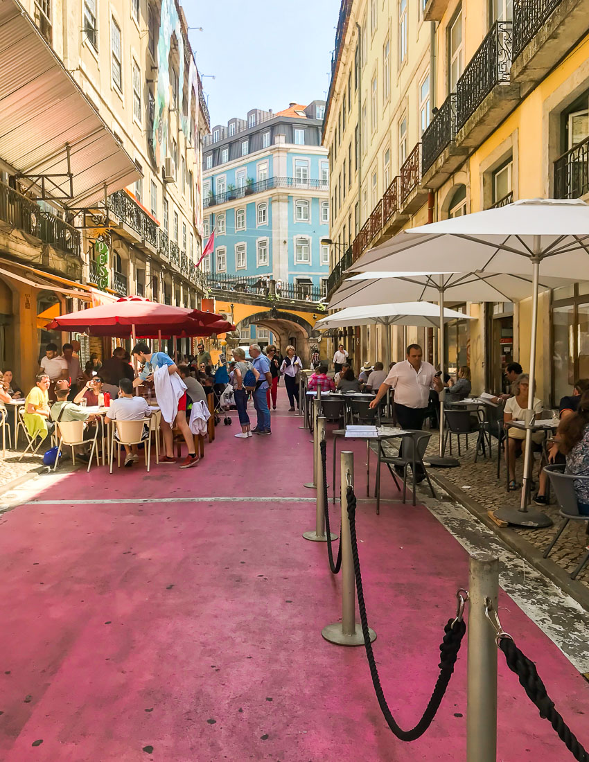 Lisbon's Best Kept Secret - the Pink Street