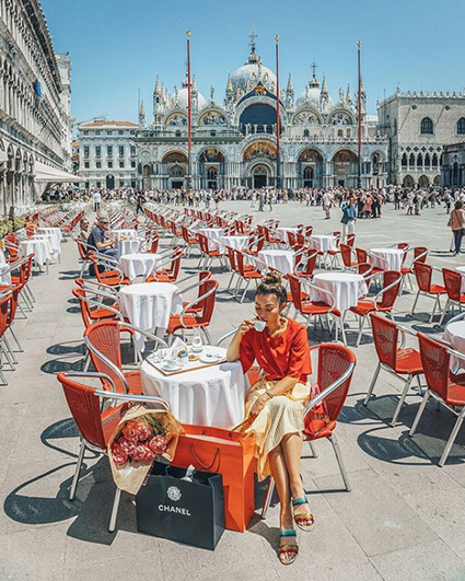 Cafes in St. Mark's Square @jessicawang