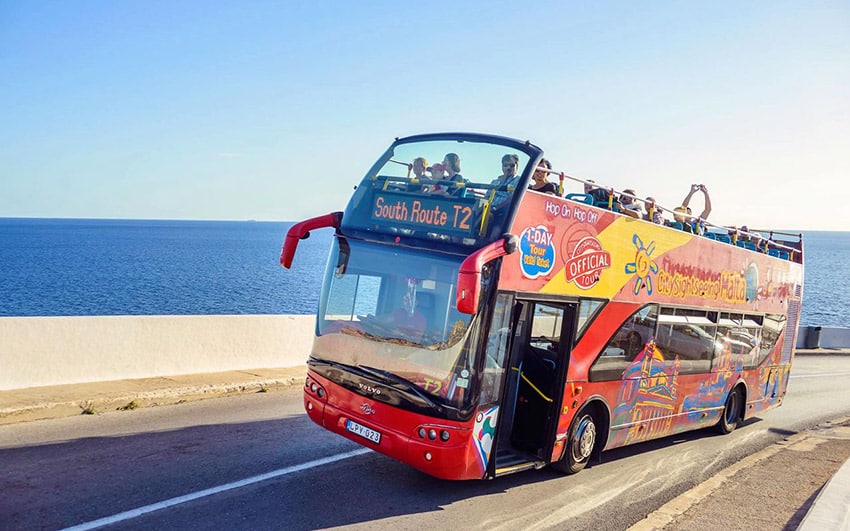 Malta Hop on Hop off Bus Tour