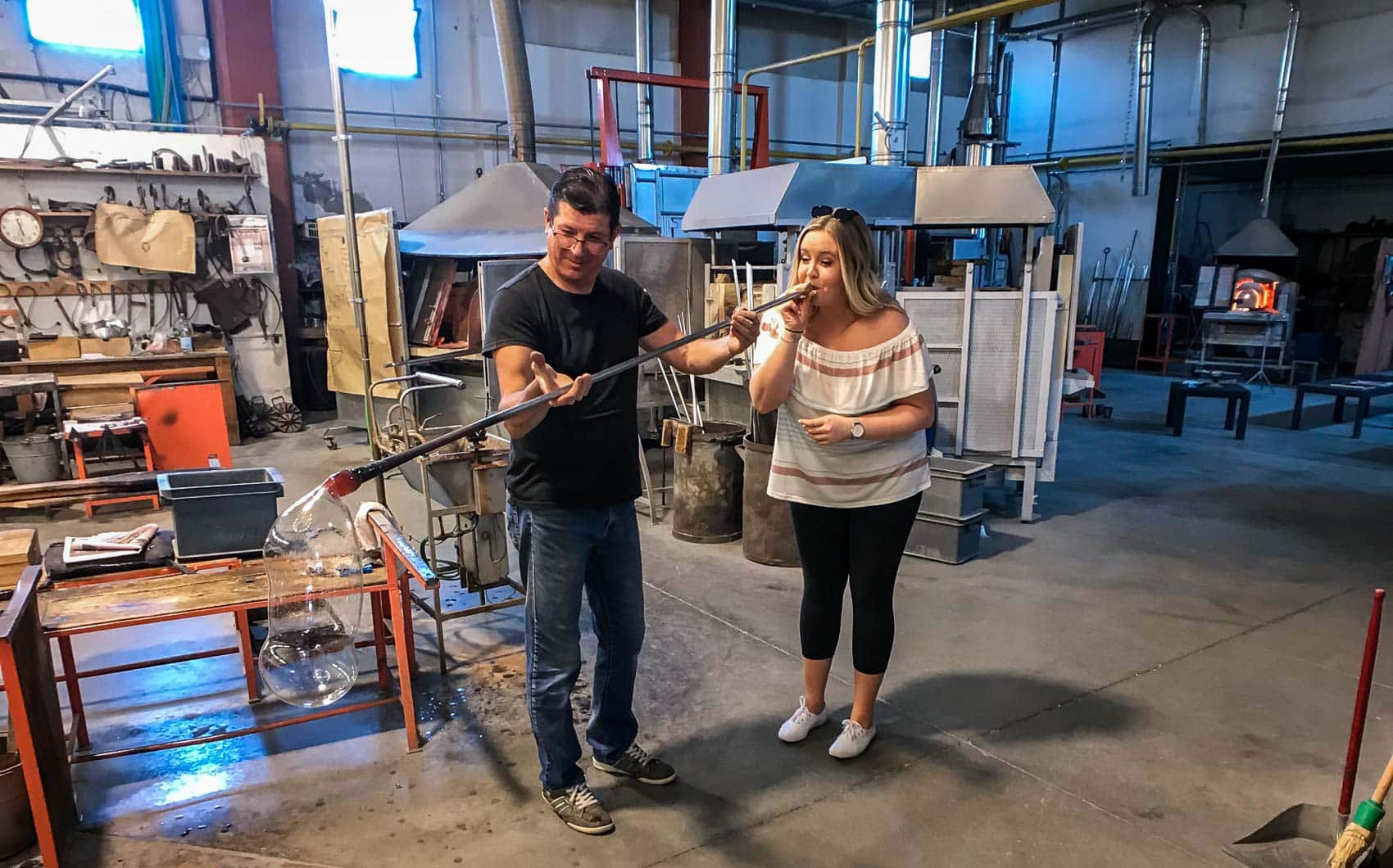 Glass Blowing in Murano