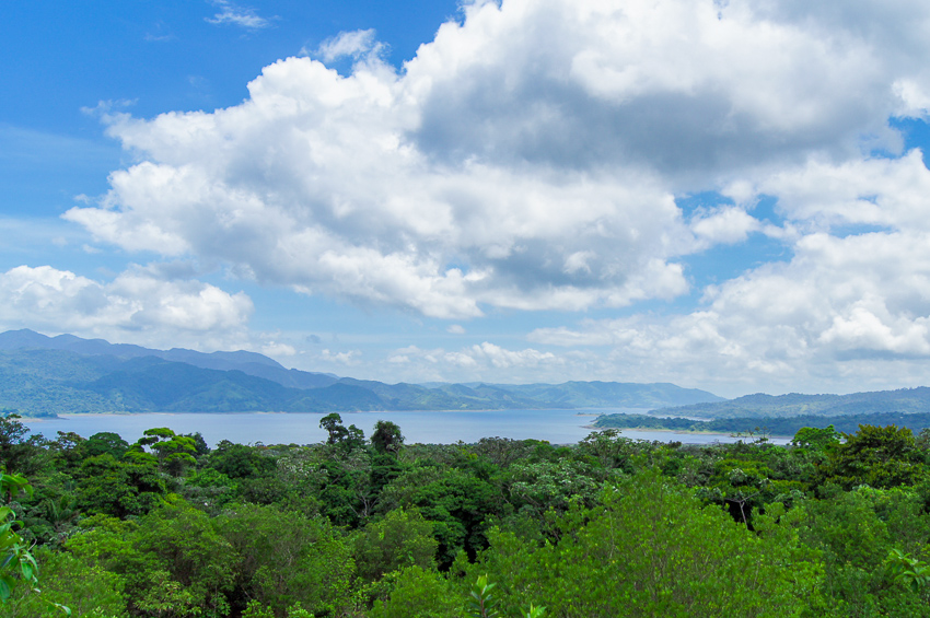 View of Lake Arenal in Costa Rica