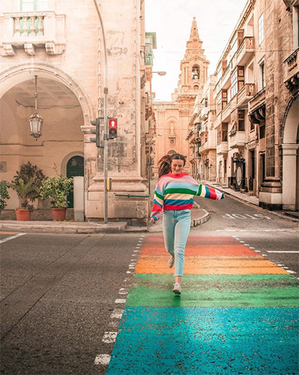 Rainbow Crossing @sleepyexplorer