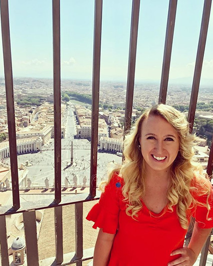 St. Peter's Copula - Top of the Vatican @courtcarlin