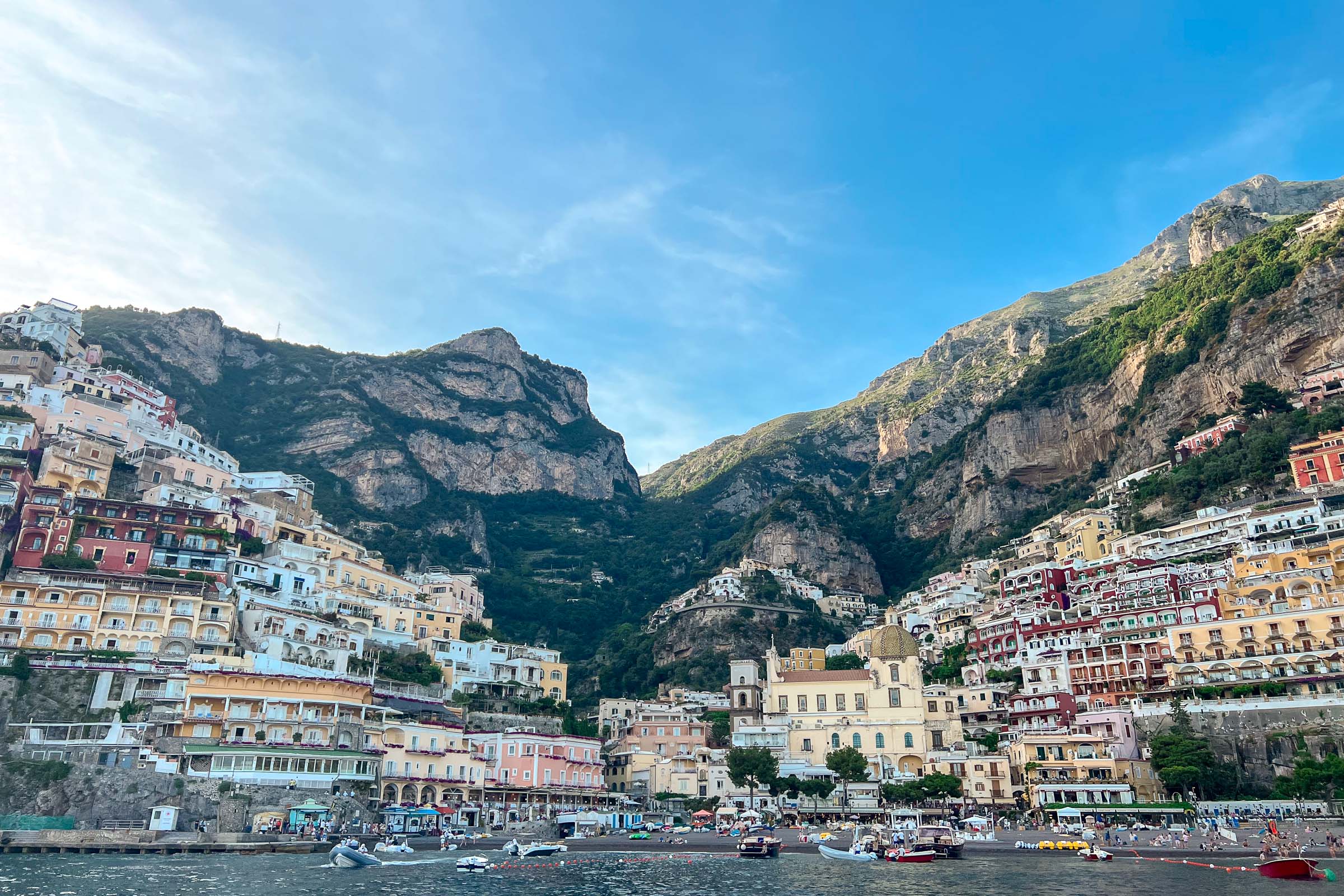 View of Positano, Italy