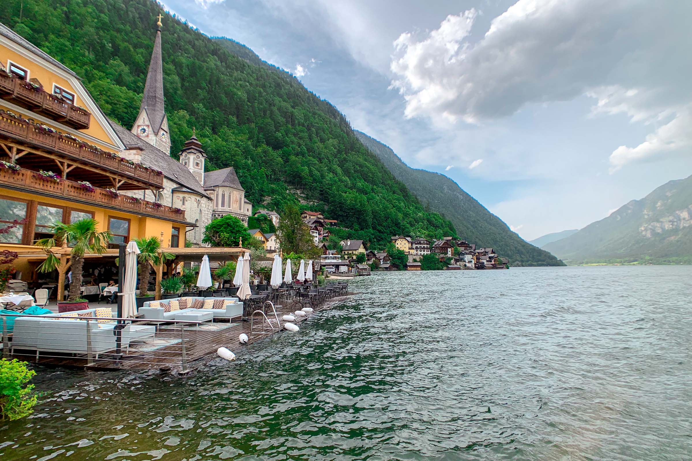 One of our favourite European towns we visited - Hallstatt, Austria